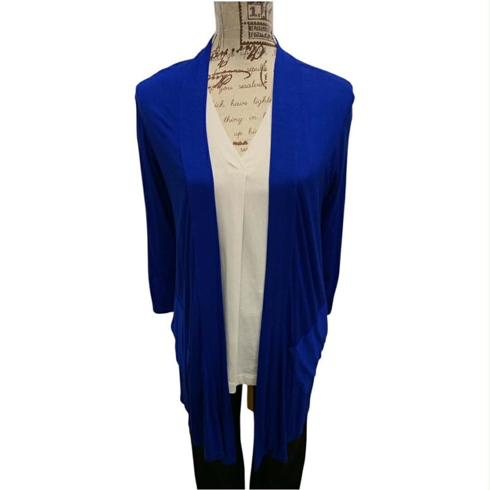 American City Wear Royal Blue Cardigan Size Xl